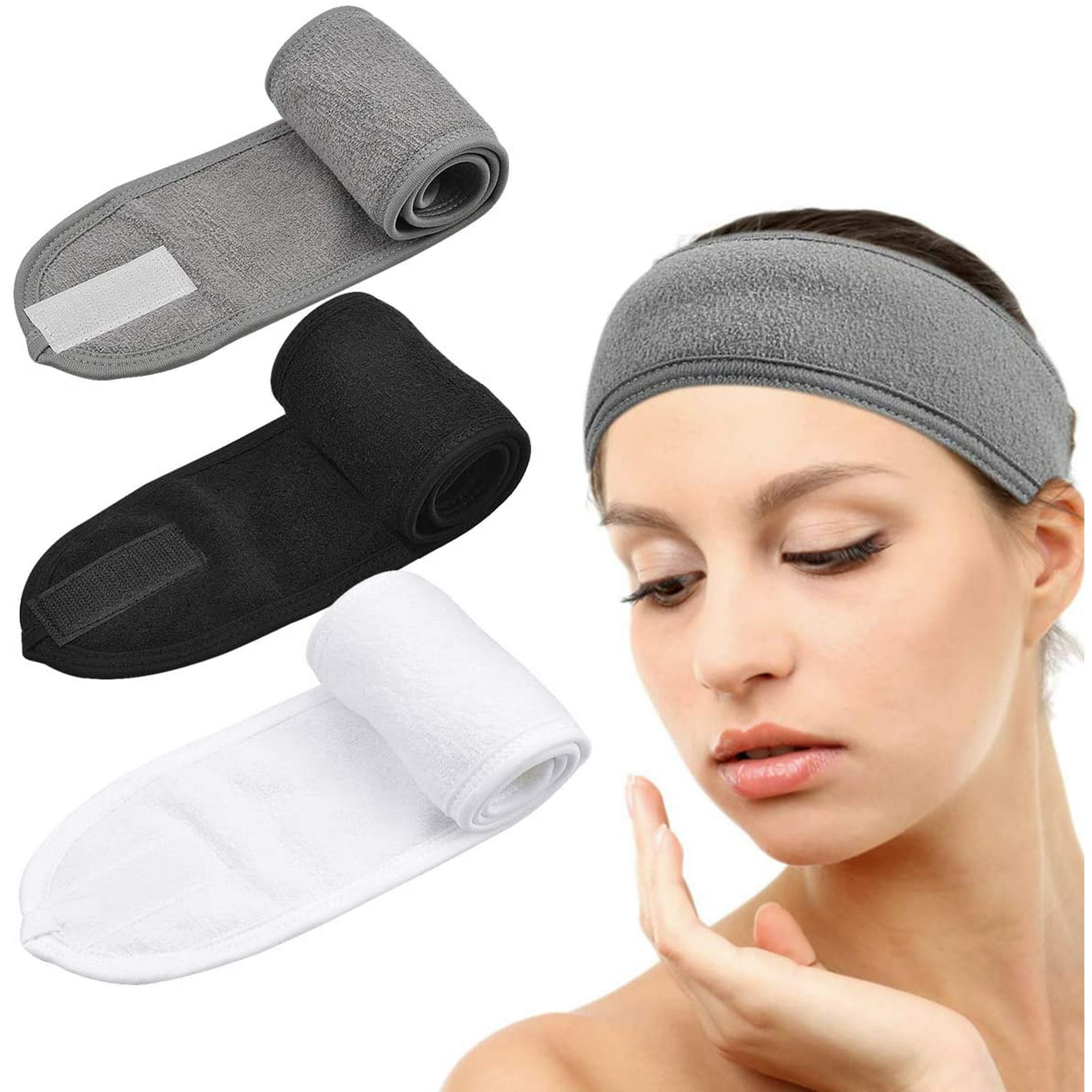 Adjustable Makeup Head Band Hair Wrap Shower Cap Band Hairband Convenient Magic